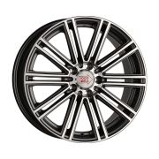 Диск литой 1000 MIGLIA 8x18R 5/114,3 Dark Anthracite Polished